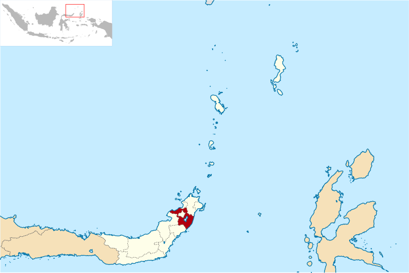 Lokasi Sulawesi Utara Kabupaten Minahasa.svg